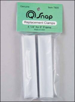 Q-Snaps. 4 1/4" Clamps pair for 6" Frame 