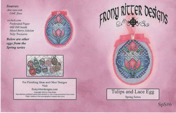 Frony Ritter Designs - Tulips And Lace Egg 