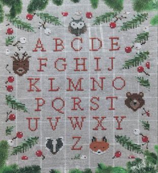 Fairy Wool In The Wood - Woodland Sampler 