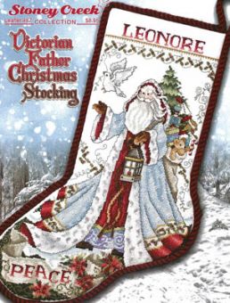 Stoney Creek Collection - Victorian Father Christmas Stocking 