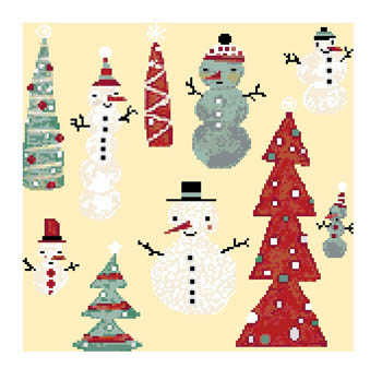 Susanamm Cross Stitch - Christmas Ornaments 1 