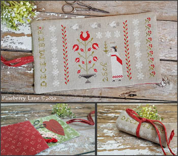 Pineberry Lane - Christmastime Sewing Roll 