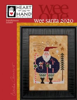 Heart In Hand Needleart - Wee Santa 2020 