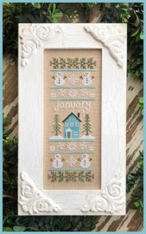 Country Cottage Needleworks - Sampler Of The Month - January 
