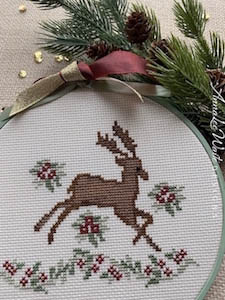 Annalee Waite Designs -  Regal Reindeer 