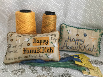 Romy's Creations - Happy Hanukkah Pillows 