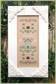 Country Cottage Needleworks - Sampler Of The Month - March 