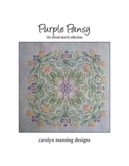 CM Designs - Purple Pansy 