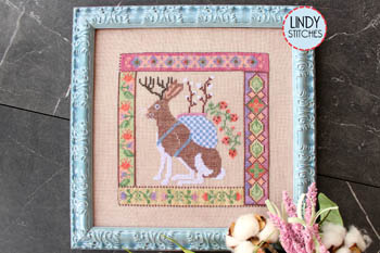 Lindy Stitches - Jackalopian Tapestry 