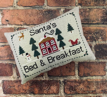 Needle Bling Designs - Santa's Bed & Breakfast 