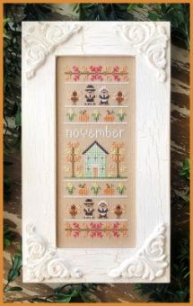 Country Cottage Needleworks - Sampler Of The Month - November 