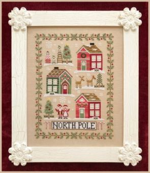 Country Cottage Needleworks - Greetings From The North Pole 