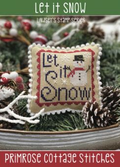 Primrose Cottage Stitches - Let It Snow (Lindsey's Stamp) 