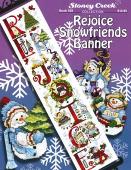 Stoney Creek Collection - Rejoice Snowfriends Banner 
