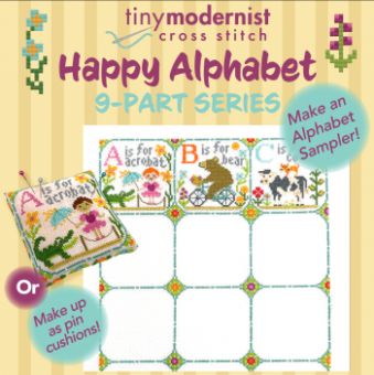 Tiny Modernist Inc - Happy Alphabet 1 - ABC 