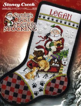 Stoney Creek Collection - Santa's Best Friends Stocking 