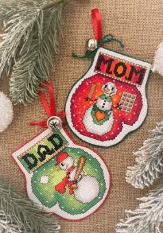 Frony Ritter Designs - Dad And Mom Mittens 