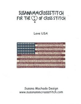 Susanamm Cross Stitch - Love USA 