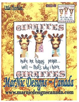 MarNic Designs - Giraffes Make Me Happy 