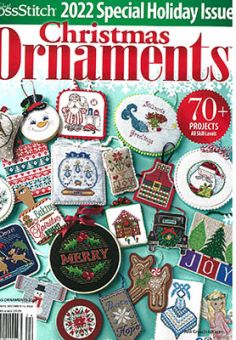 Just CrossStitch Christmas Ornaments 2022 