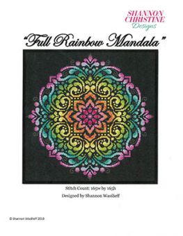 Shannon Christine Designs - Full Rainbow Mandala 1 