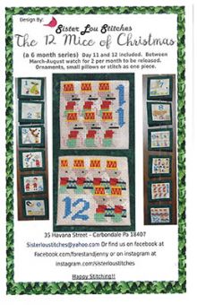 Sister Lou Stitches - 12 Mice Of Christmas - Day 11& 12 