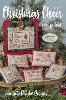 Jeannette Douglas Designs - Christmas Cheer Pin Pillows 