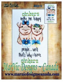 MarNic Designs - Oinkers Make Me Happy 