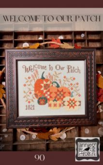 Annie Beez Folk Art - Welcome To Our Patch 