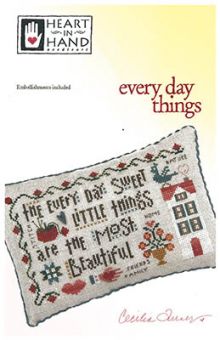 Heart In Hand Needleart - Every Day Things (w/emb) 