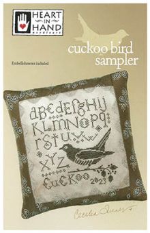 Heart In Hand Needleart - Cuckoo Bird Sampler (w/emb) 
