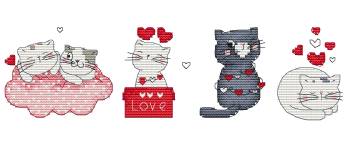 Les Petites Croix De Lucie - Love Cats 
