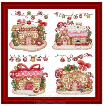 Les Petites Croix De Lucie - Gingerbread Houses 