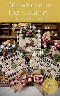 Annie Beez Folk Art - Christmas In the Country Set 3 