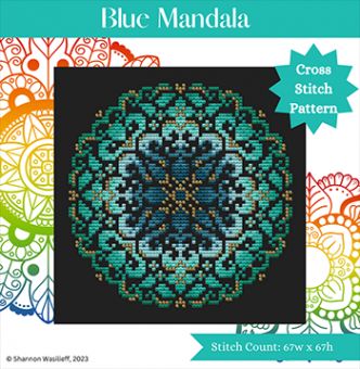 Shannon Christine Designs - Blue Mandala 