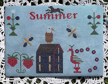 SamBrie Stitches Designs - Summer At Autumn Hills Place 