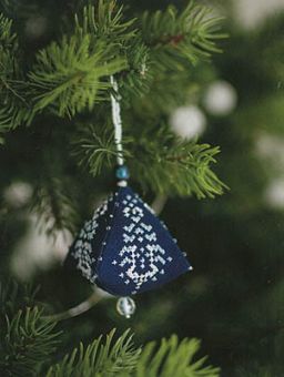 Cotton Pixels - Teardrop Bells 3D Christmas Tree Ornament 