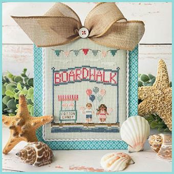 Country Cottage Needleworks - Beach Boardwalk Sign 