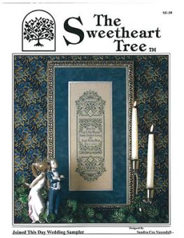 Sweetheart Tree - Joined This Day Wedding Sampler (includes paillettes) 