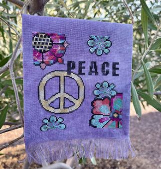 Jan Hicks Creates - Peace Prayer Flag 