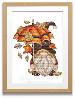 Les Petites Croix De Lucie - Autumn Gnome Umbrella 