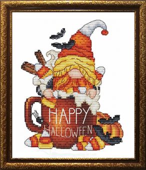 Les Petites Croix De Lucie - Happy Halloween Gnome 