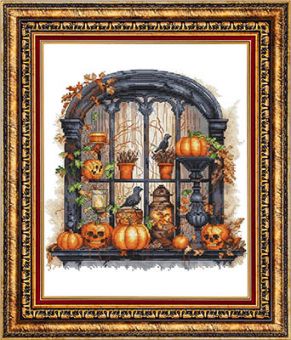 Les Petites Croix De Lucie - Halloween Window 