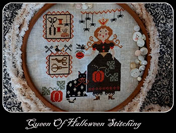 Nikyscreations - Queen Of Halloween Stitching 