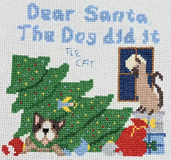 Sister Lou Stitches - Dear Santa 