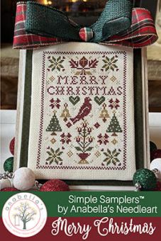 Anabella's - Simple Samplers Merry Christmas 