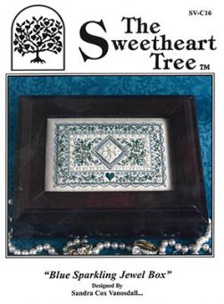 Sweetheart Tree - Blue Sparkling Jewel Box (w/emb) 