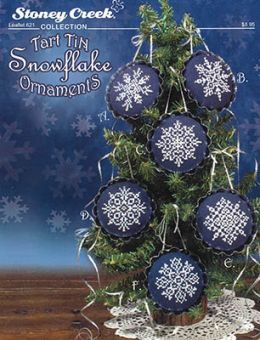 Stoney Creek Collection - Tart Tin Snowflake Ornaments 