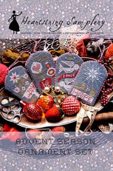 Heartstring Samplery - Advent Season Ornament Set 
