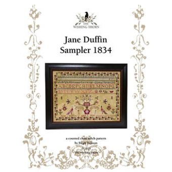 Wishing Thorn - Jane Duffin Sampler 1834 